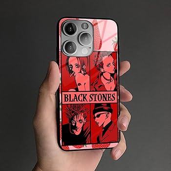 iPhoneケース AKIRA nana-nana  iPhone x/xs Amazon.com: Akatxezy Black Stones Band Nana Unique Design